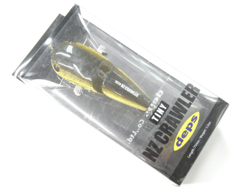 r*8様 NZクローラー　NZクローラーjr タイニーNZクローラー セット デプス「タイニーNZクローラー」インプレと使い方！小さくなっても動き