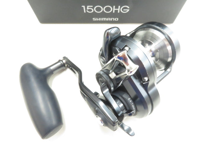 【中古】 シマノ 19 オシアジガーFカスタム 1500HG   /E059M 中古】 シマノ 19 オシアジガーFカスタム 1500HG /E059M