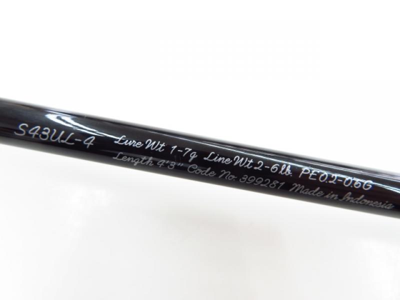 シマノ カーディフNX S43UL-4 (ロッド・釣竿) 価格比較 - 価格.com